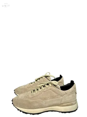 Officine Creative, Velour Sneaker, salbei