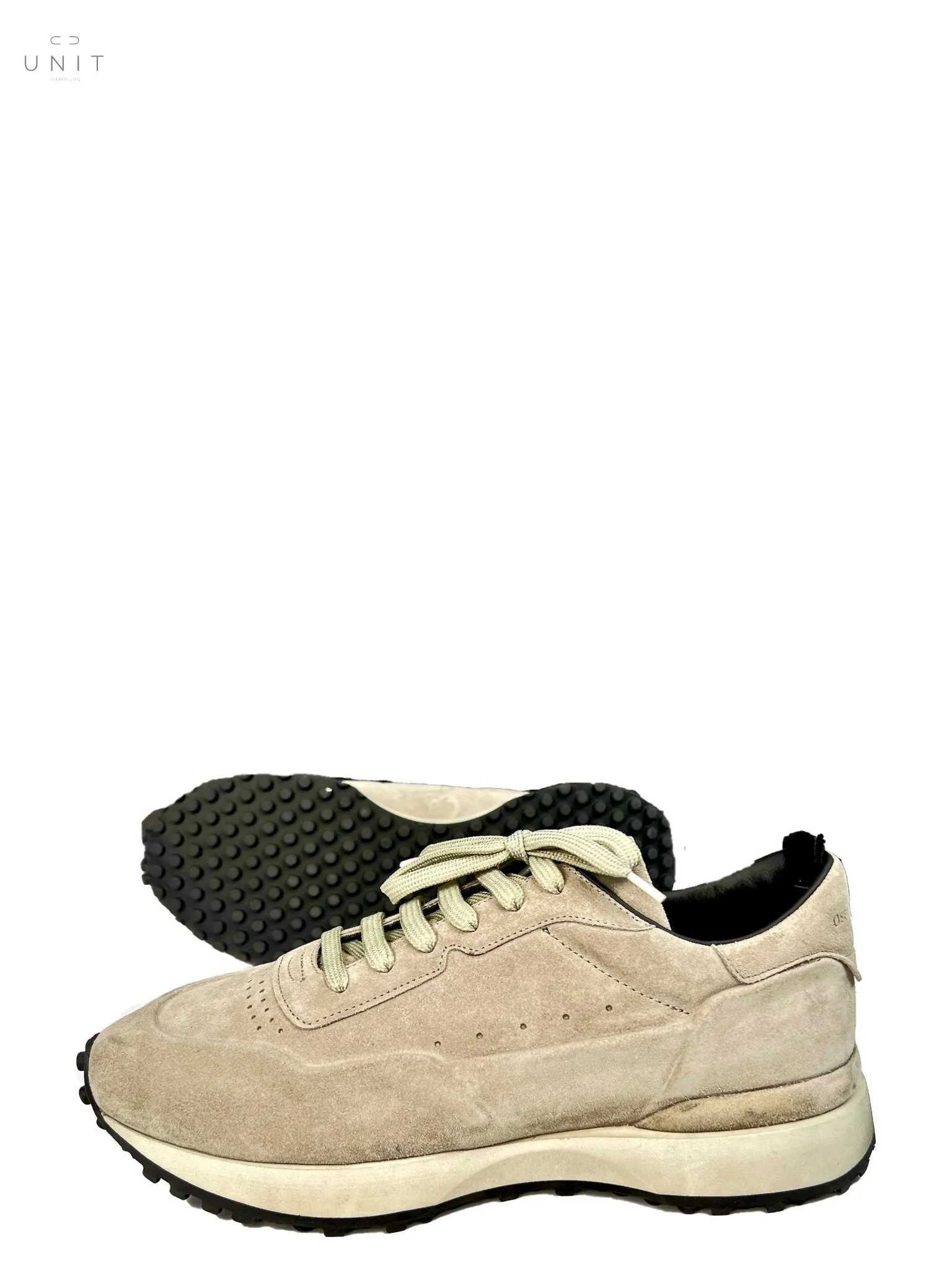Officine Creative, Velour Sneaker, salbei