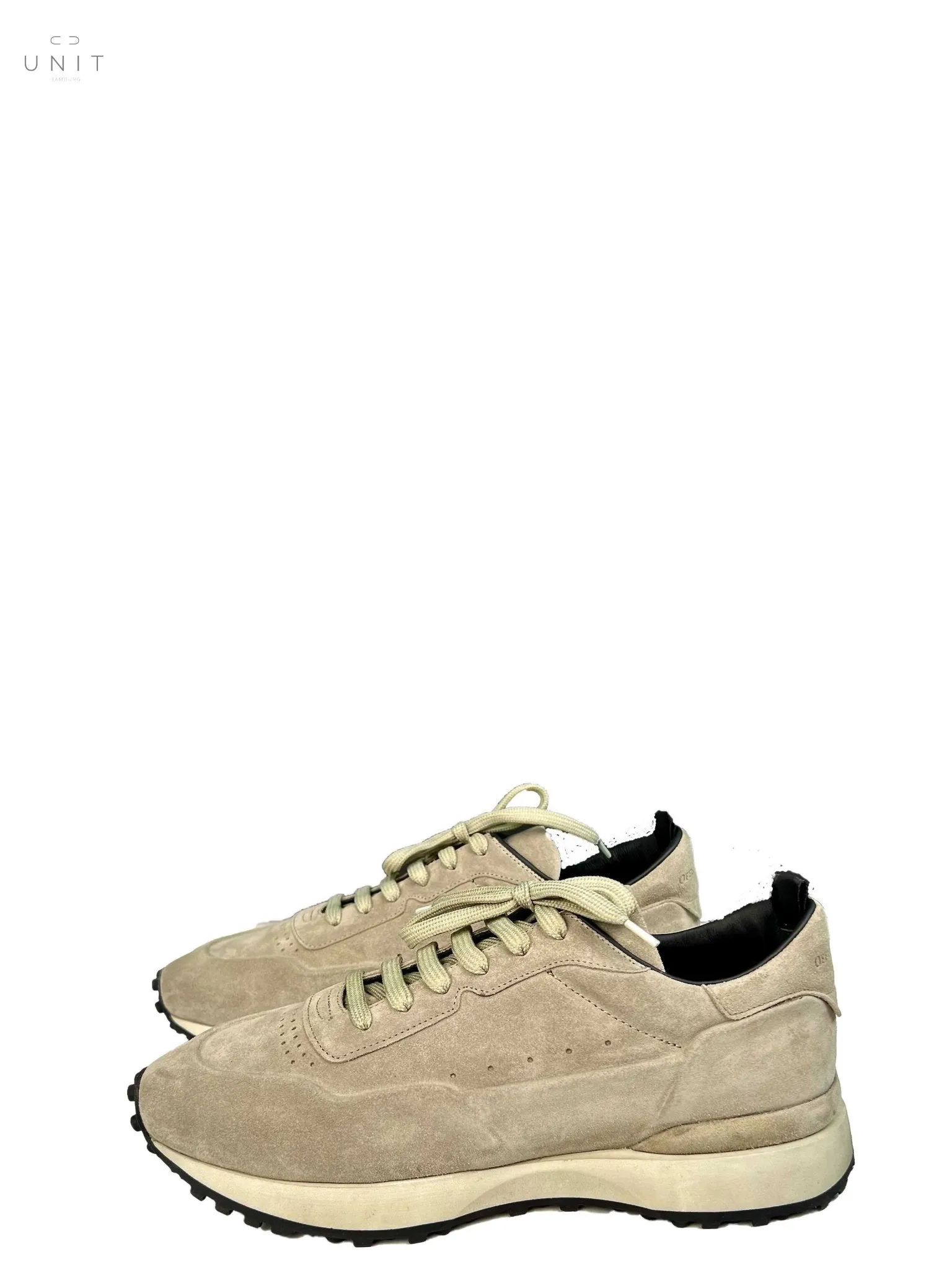 Officine Creative, Velour Sneaker, salbei