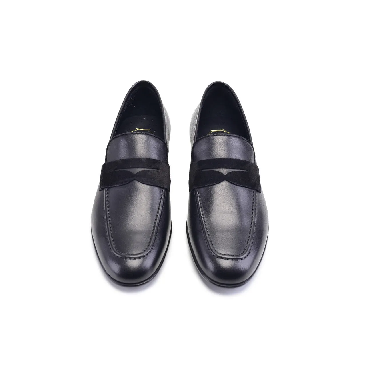Pelle Line- Bruno Penny Loafer - Black