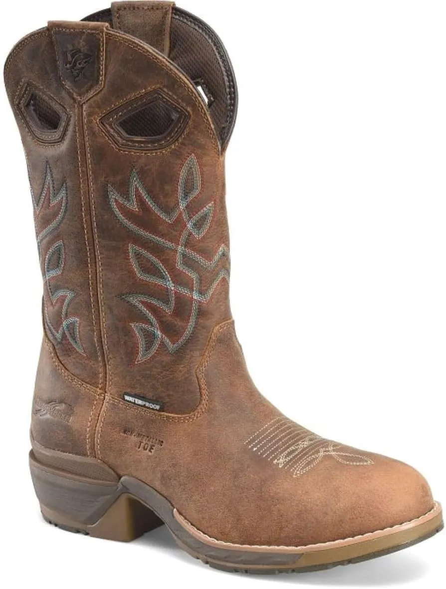 PHANTOM RIDER Men's Cleave Composite Toe Industrial and Construction Boot - Durable, Lightweight, Slip-Resistant Footwear