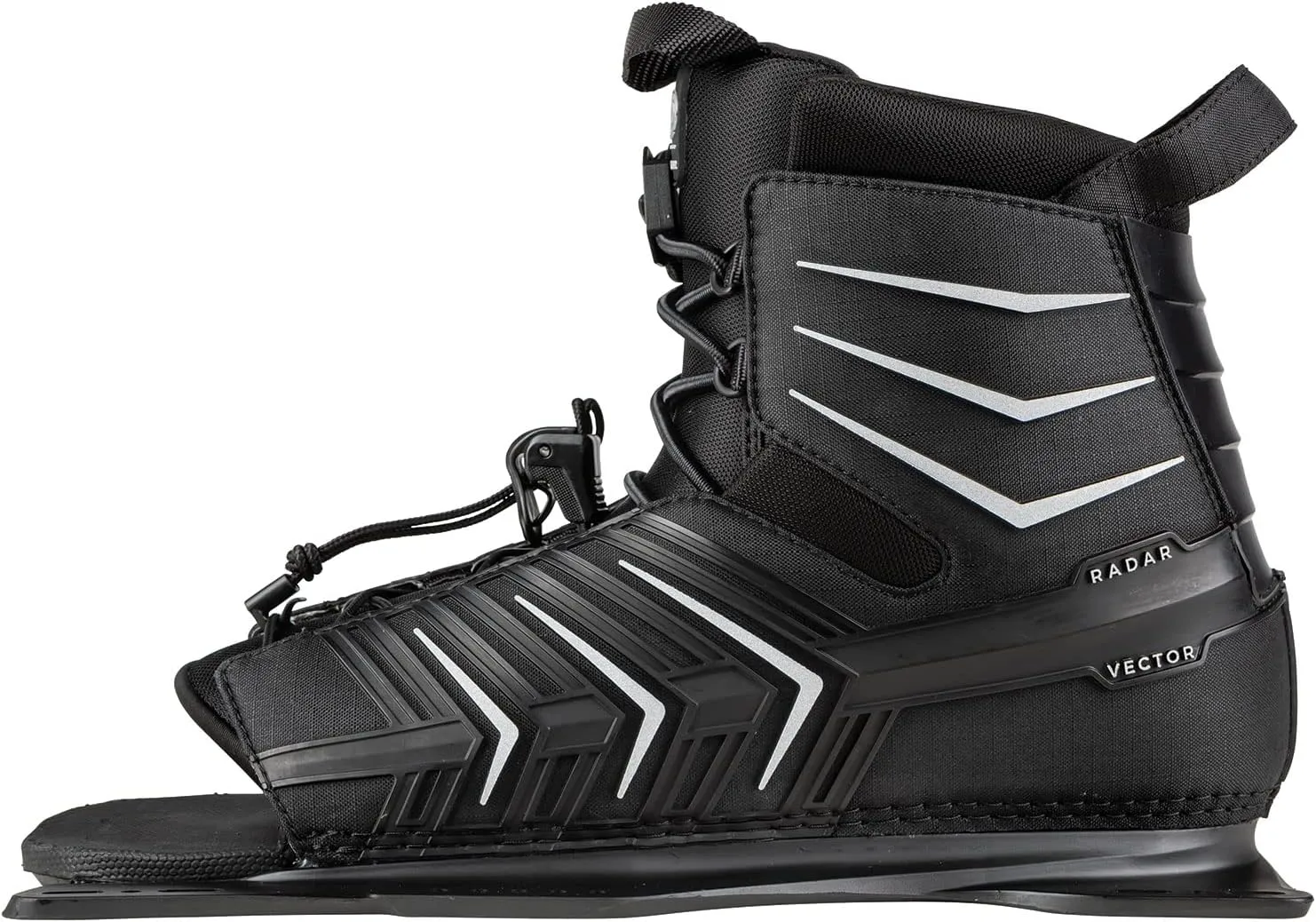 Radar Skis Vector Front Feather Frame Boot - Black/Silver