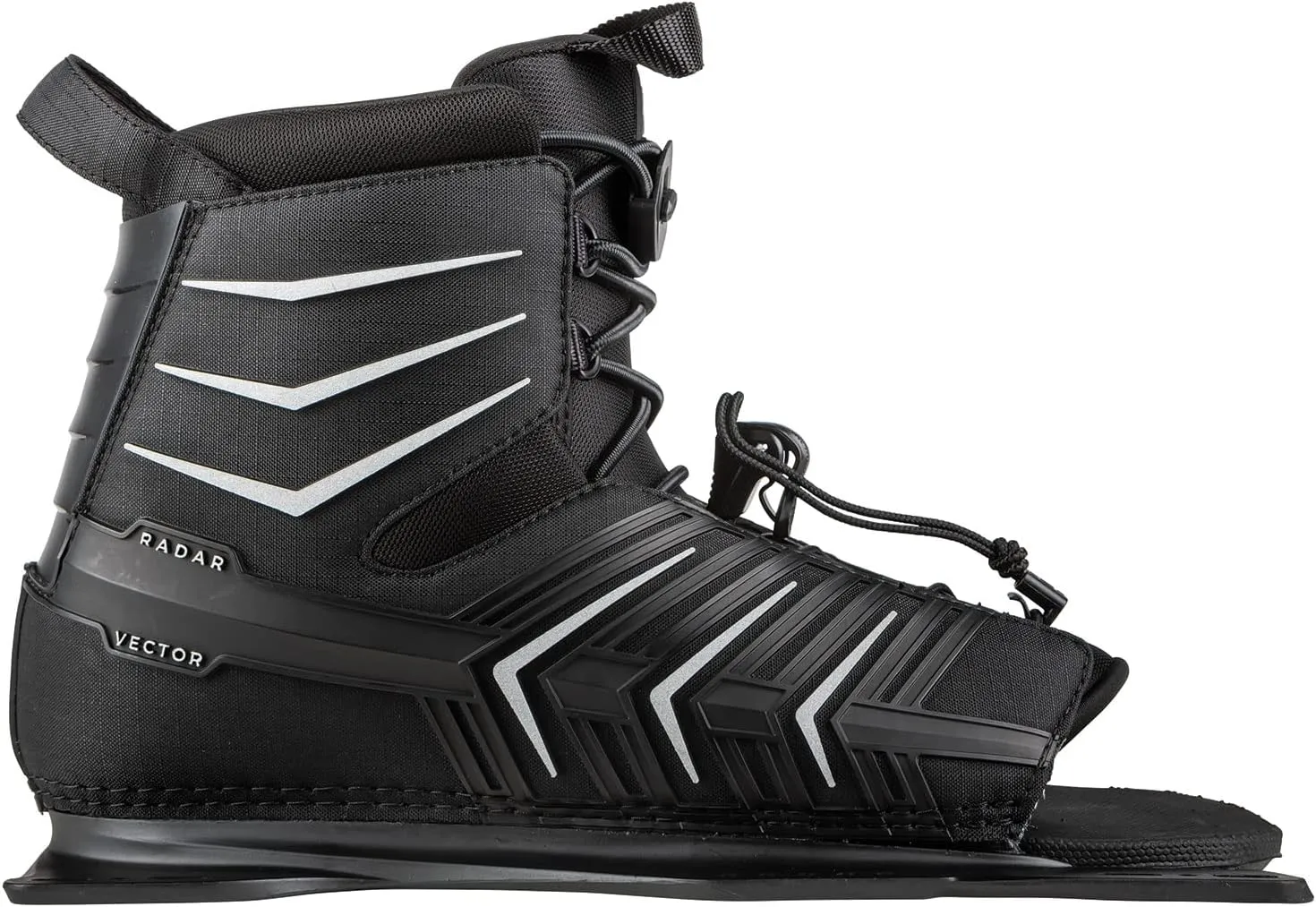 Radar Skis Vector Front Feather Frame Boot - Black/Silver