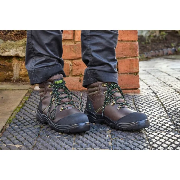 SATURN Brown Waterproof Safety Boot