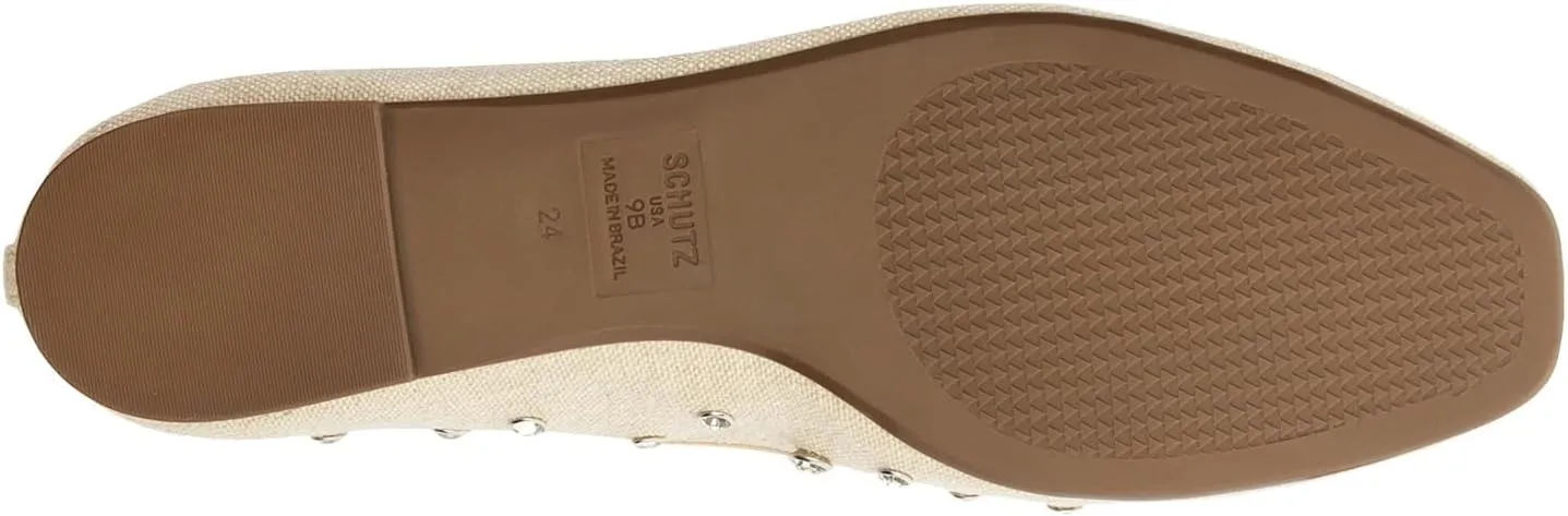 SCHUTZ Women's Arissa Shine Ballet Flat