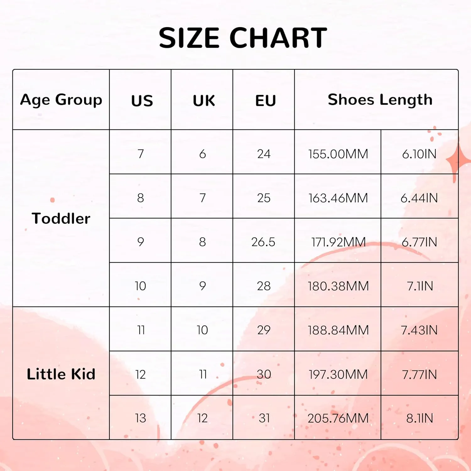 shoeslocker Girls Toddler Boots Warm Lightweight Winter Ankle Boot Seasonal Fashion