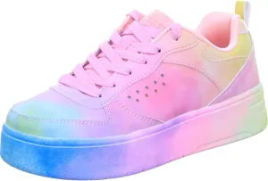 Skechers Girl's Court High-Electric Remix Sneaker