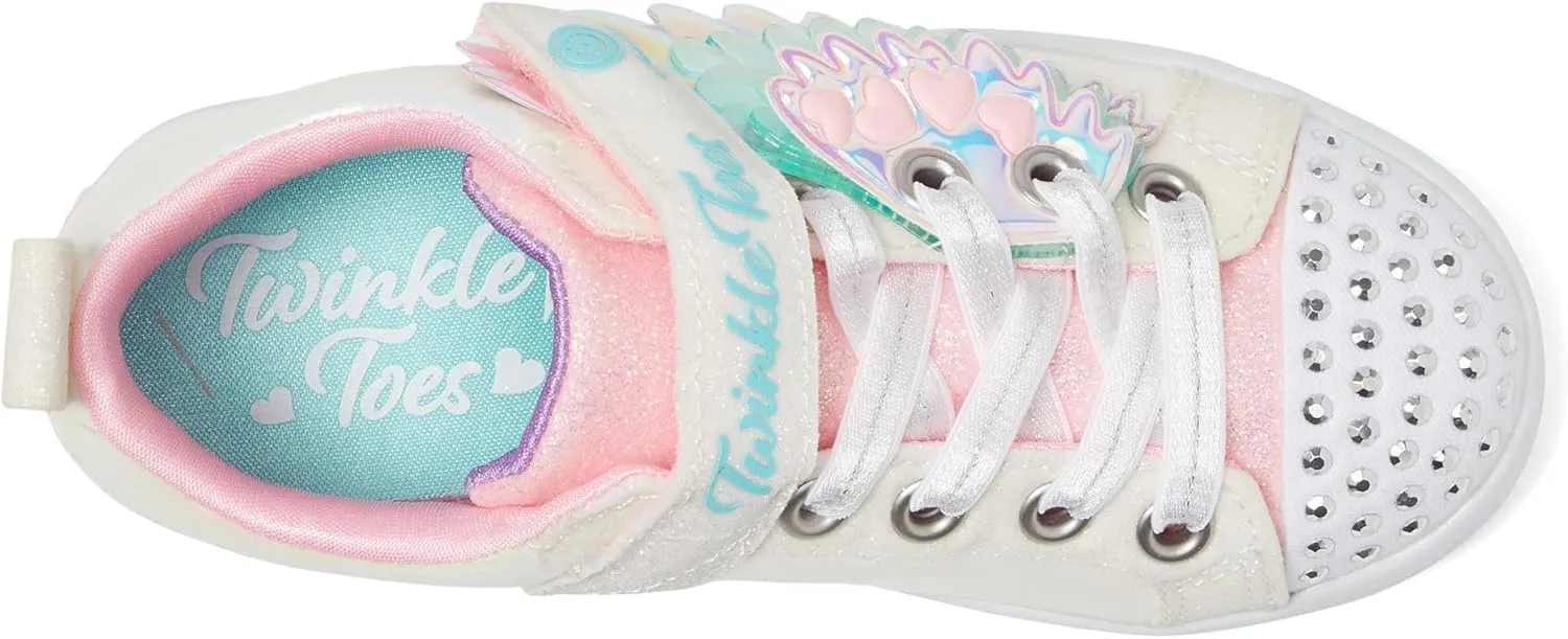 Skechers Unisex-Child Twinkle Toes TWI-Lites 2.0-wingsical Dream Sneaker
