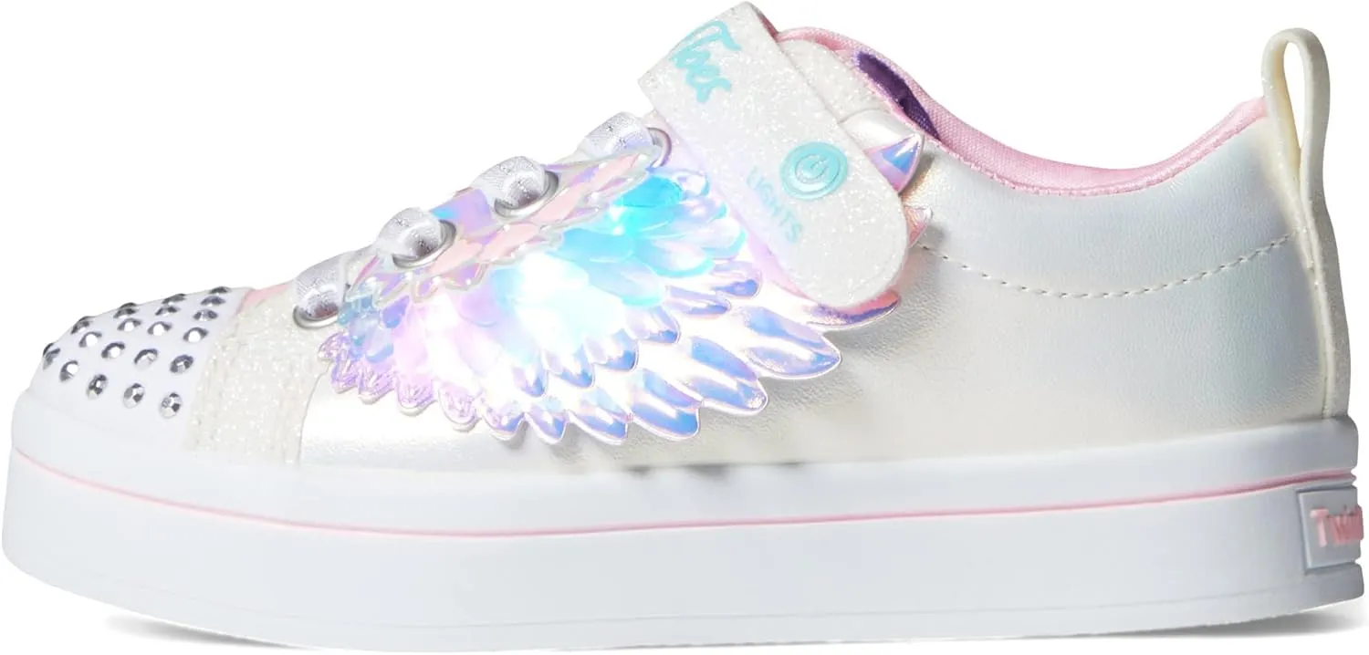 Skechers Unisex-Child Twinkle Toes TWI-Lites 2.0-wingsical Dream Sneaker