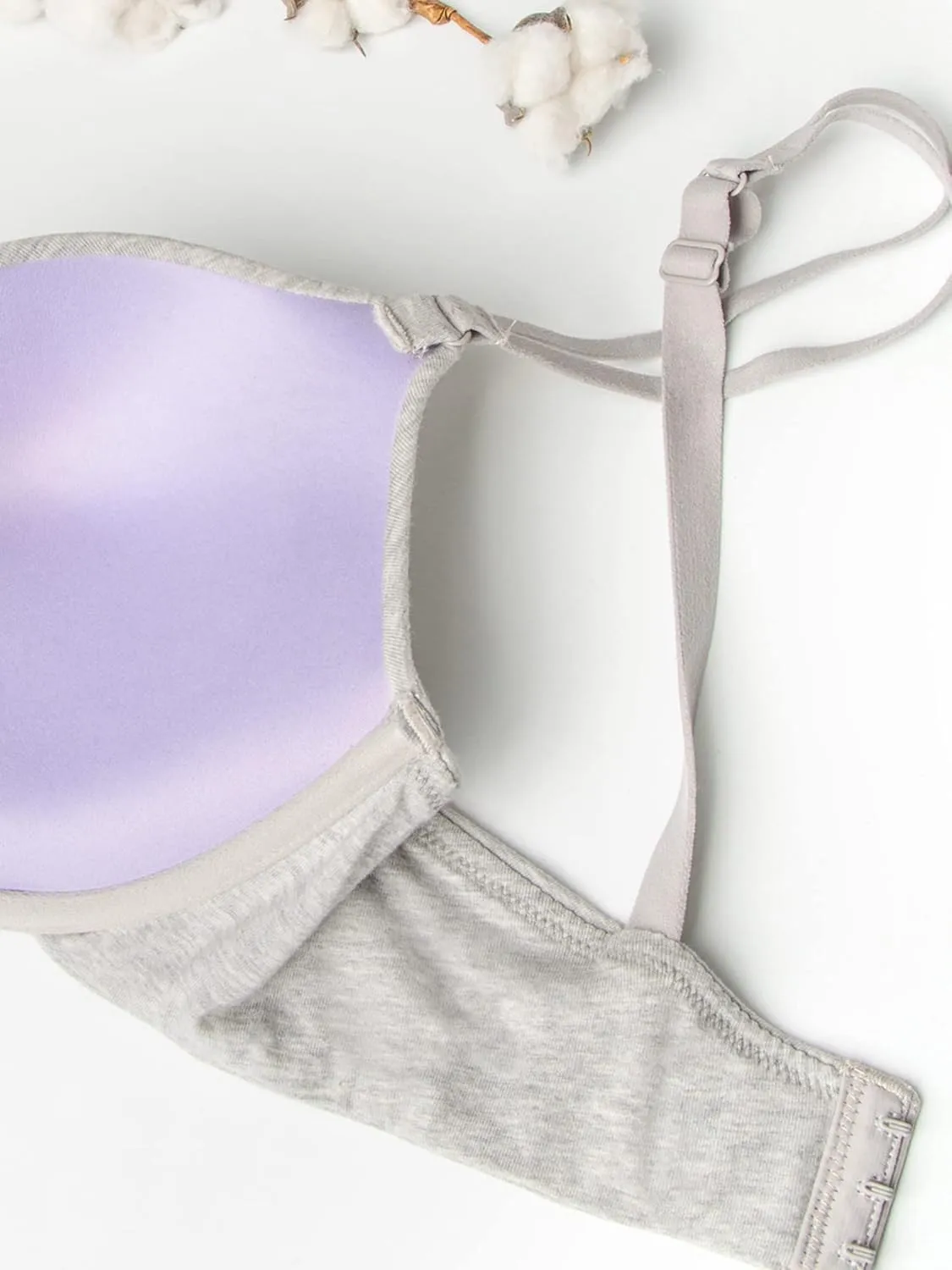 Smart & Sexy Women's Push-Up Bra – Comfortable Cotton and Spandex Fabric for Everyday Wear