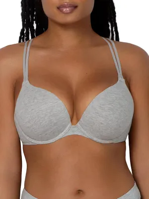 Smart & Sexy Women's Push-Up Bra – Comfortable Cotton and Spandex Fabric for Everyday Wear