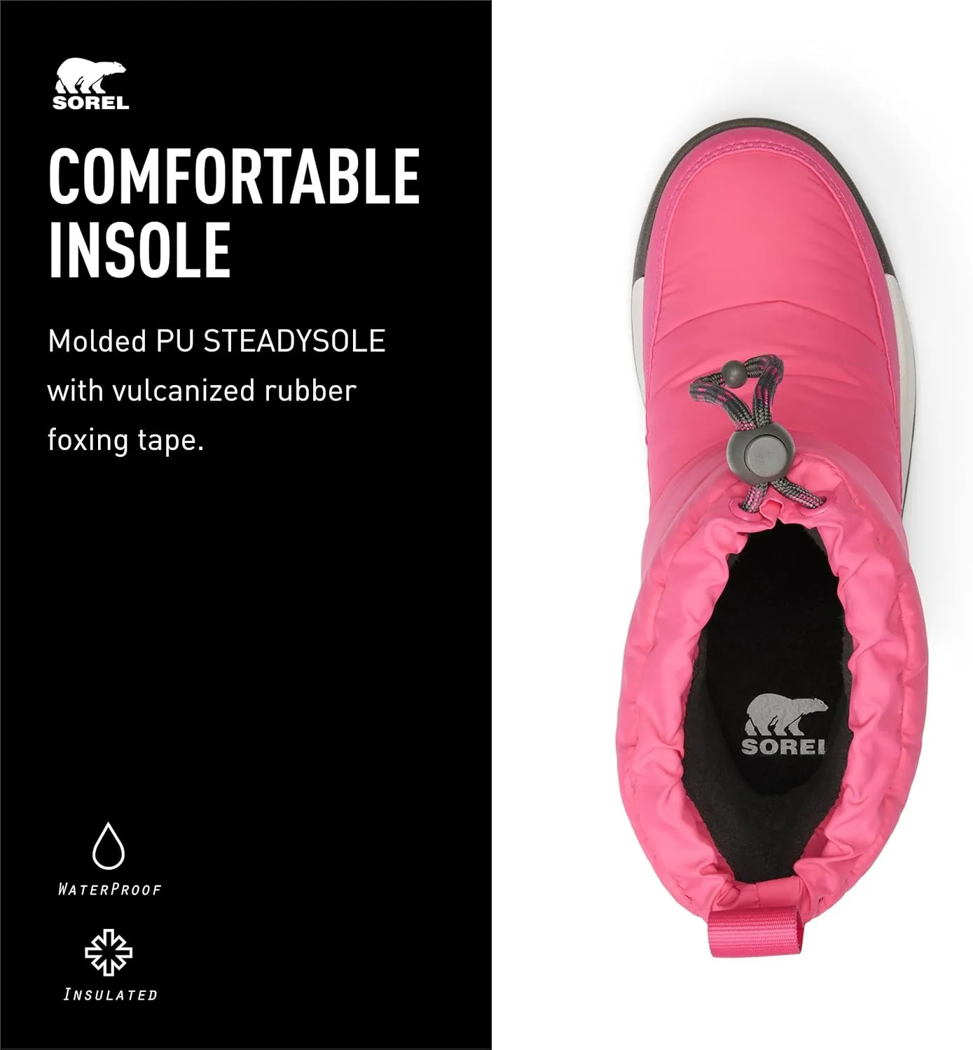 Sorel Children's Whitney ll Plus Puffy Waterproof Boot