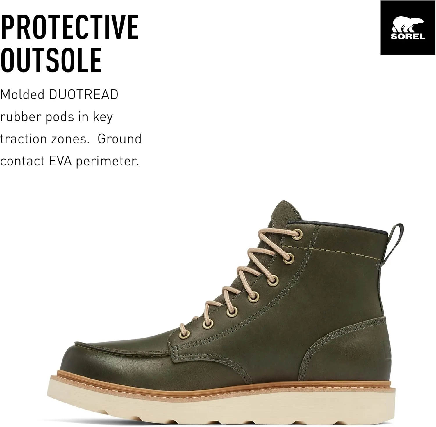 SOREL Men's Slabtown 62 Moc Waterproof Boot