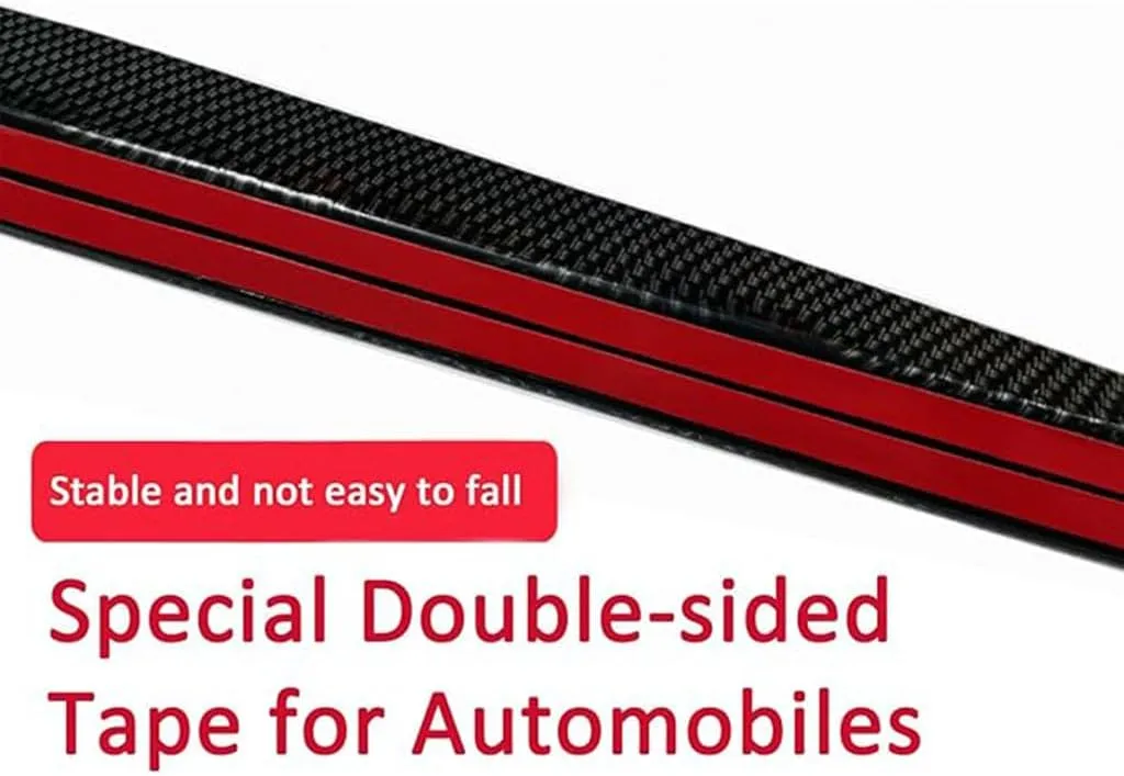 Spoilers Cars for Daewoo Nexia (KLETN, Facelift 2008) 2008 2009 2010 2011 2012 2013, Car Rear Roof Spoiler Trunk Boot Lip Wing Spoiler Splitter Exterior Car Accessories, Gloss Black