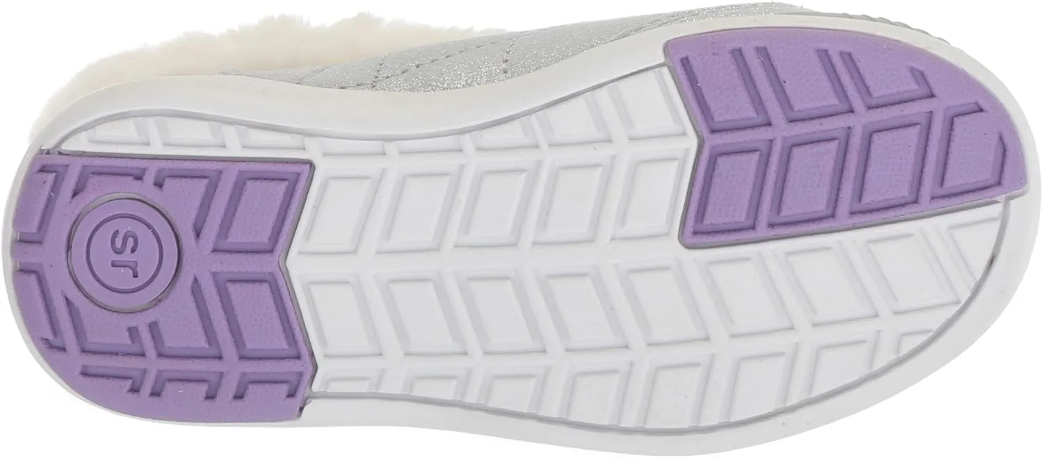 Stride Rite Girl's Chloe Sparkle Suede Bootie Fashion Boot