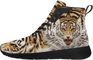 Tiger Shoes for Women Men High Top Sneakers High Top Shoes Gifts for Boyfriend Girlfriend