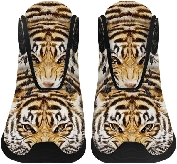 Tiger Shoes for Women Men High Top Sneakers High Top Shoes Gifts for Boyfriend Girlfriend