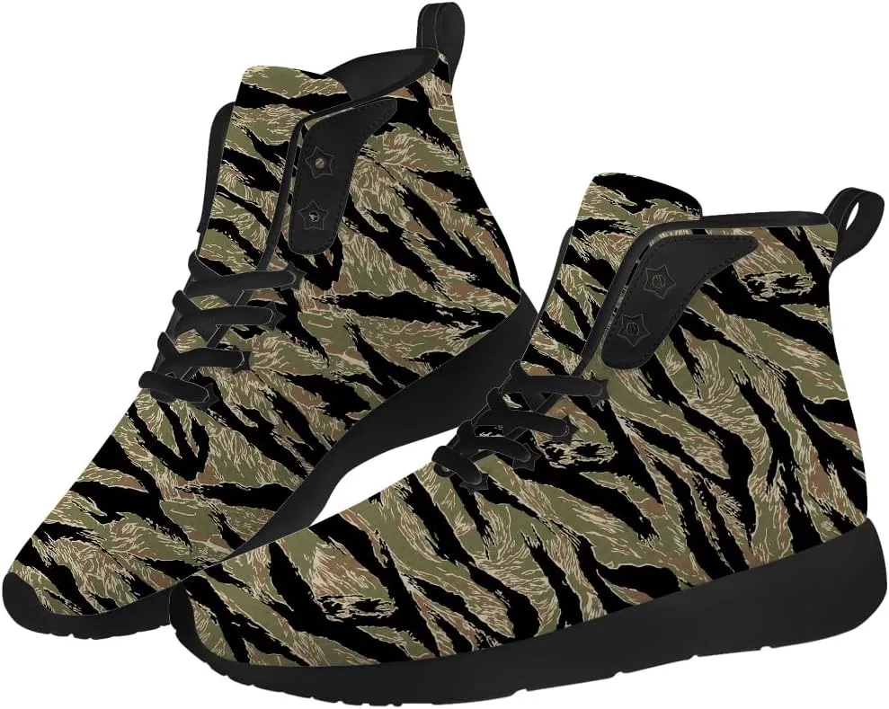 Tiger Shoes for Women Men High Top Sneakers High Top Shoes Gifts for Boyfriend Girlfriend