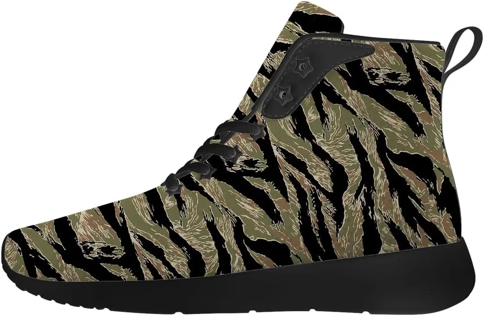 Tiger Shoes for Women Men High Top Sneakers High Top Shoes Gifts for Boyfriend Girlfriend