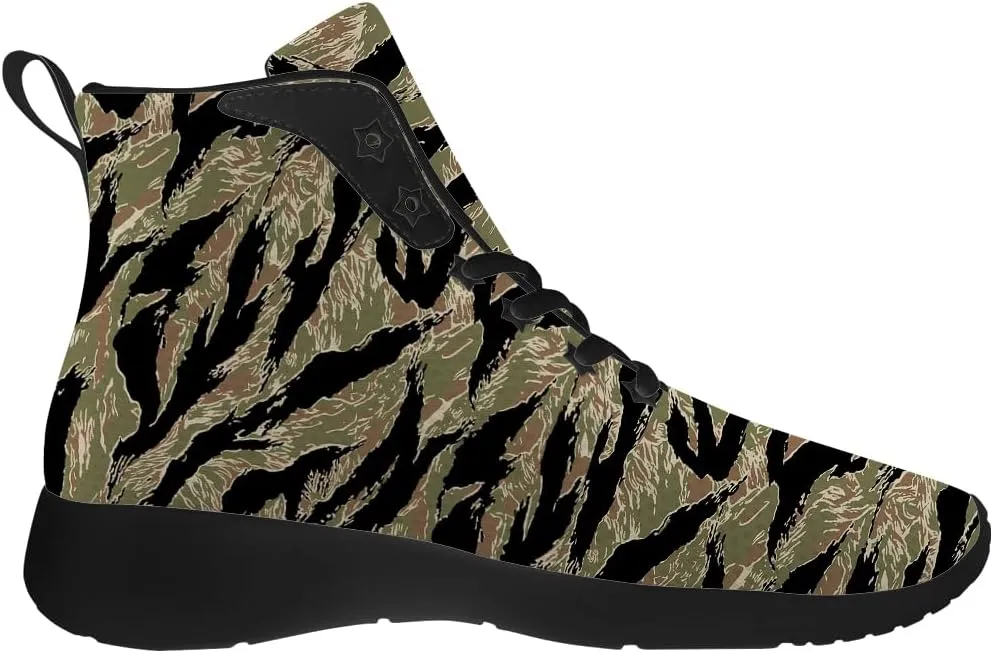 Tiger Shoes for Women Men High Top Sneakers High Top Shoes Gifts for Boyfriend Girlfriend