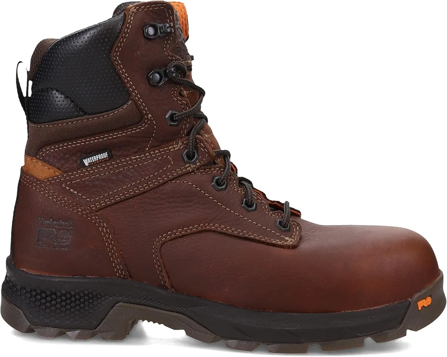 Timberland PRO Men's 8" Composite Safety, Titan EV 8in Comp Toe Waterproof Boot