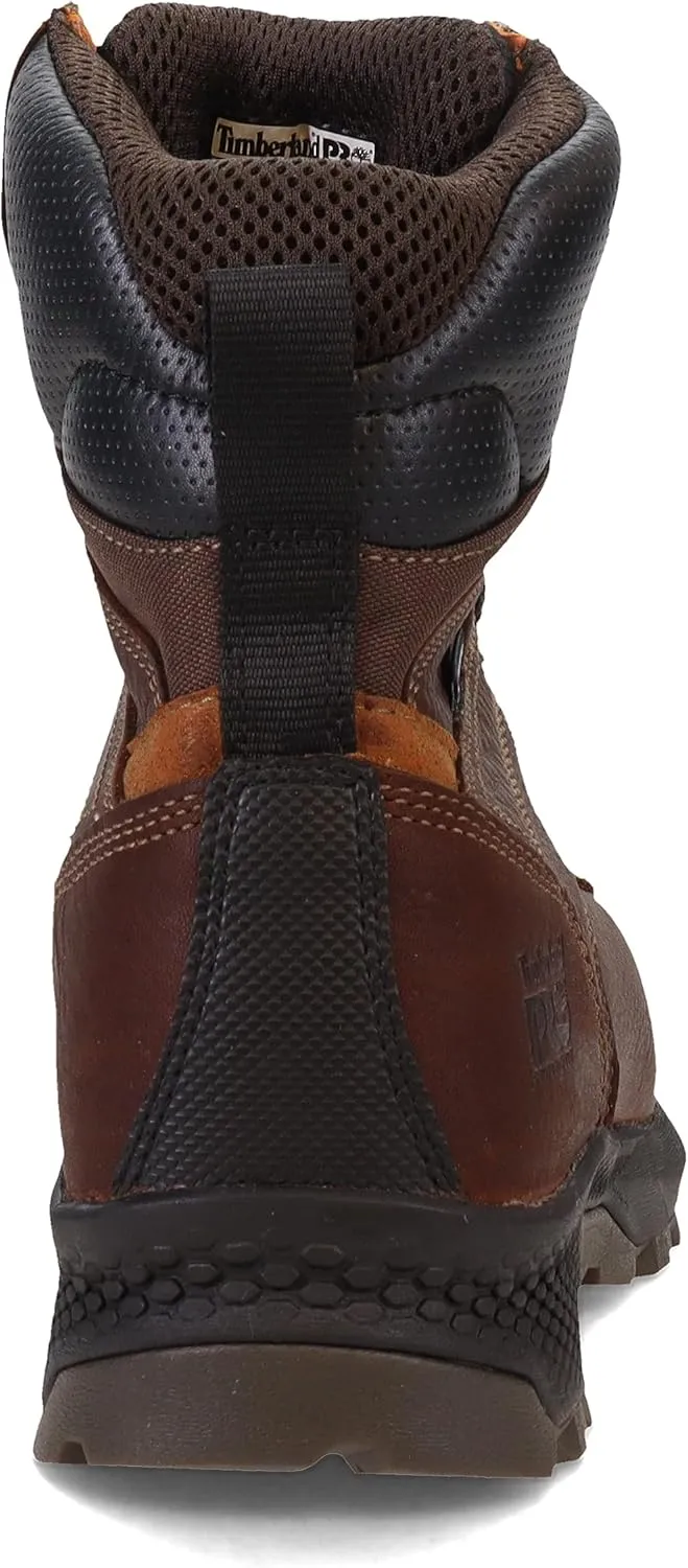 Timberland PRO Men's 8" Composite Safety, Titan EV 8in Comp Toe Waterproof Boot