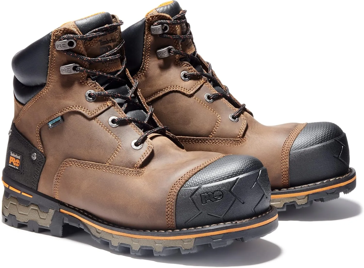 Timberland PRO Men's Boondock 6 Inch Composite Safety Toe Waterproof Industrial Work Boot
