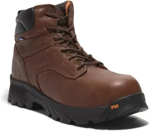 Timberland PRO Men's Titan EV 6" Composite Safety Toe Static Dissipative Industrial Work Boot, Brown, 14 Wide