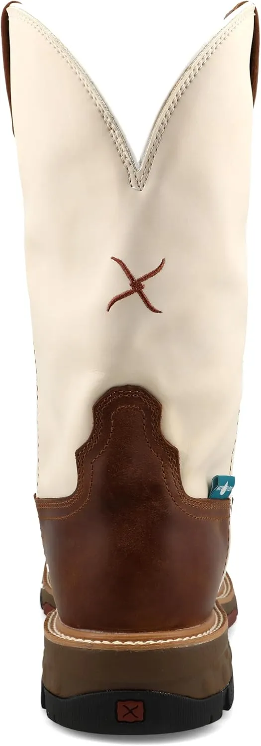 Twisted X Men's 12" Western Work Boot Nano Toe - Mxbnw05