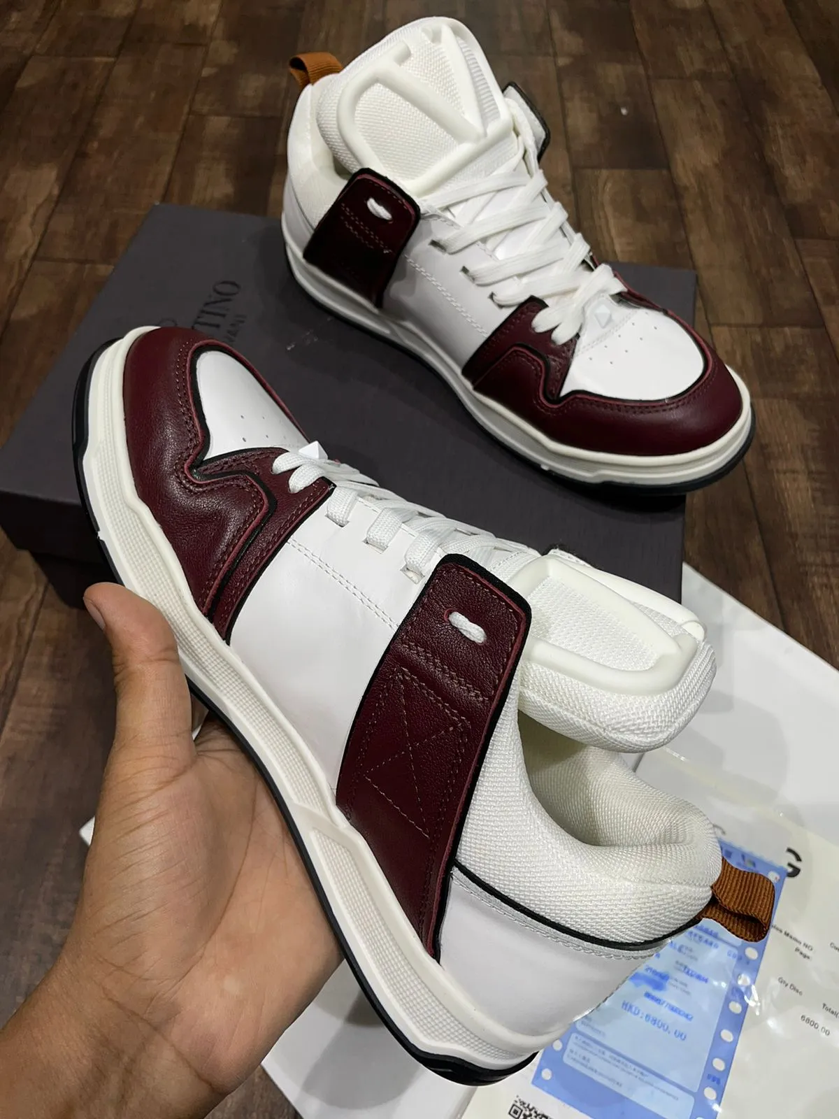VALENTINO || Garavani Open Skate Low Top Trainers Sneaker