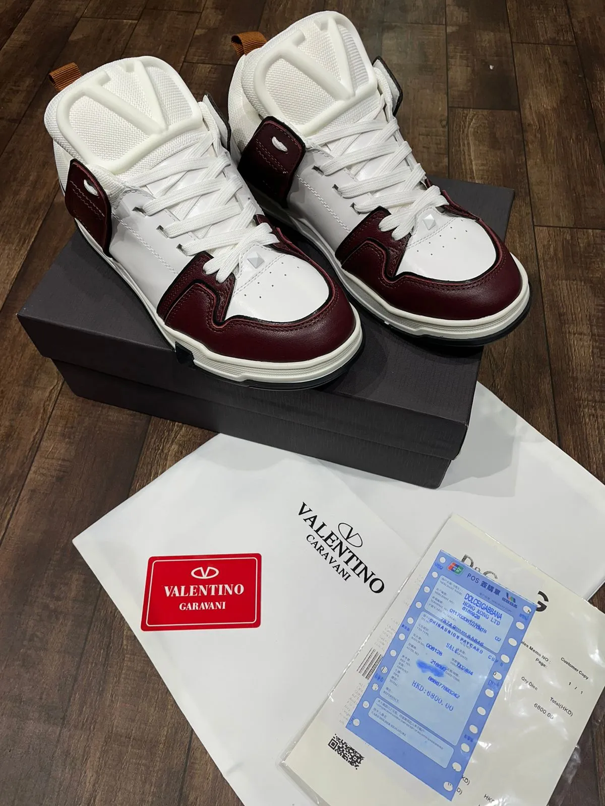 VALENTINO || Garavani Open Skate Low Top Trainers Sneaker