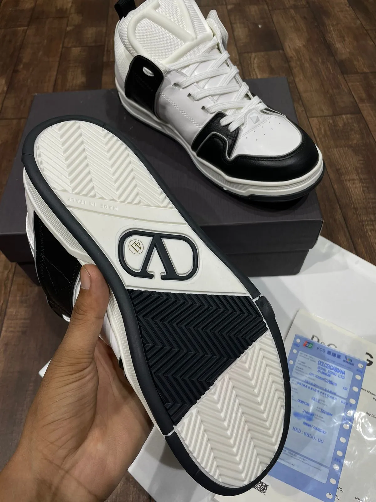 VALENTINO || Garavani Open Skate Low Top Trainers Sneaker