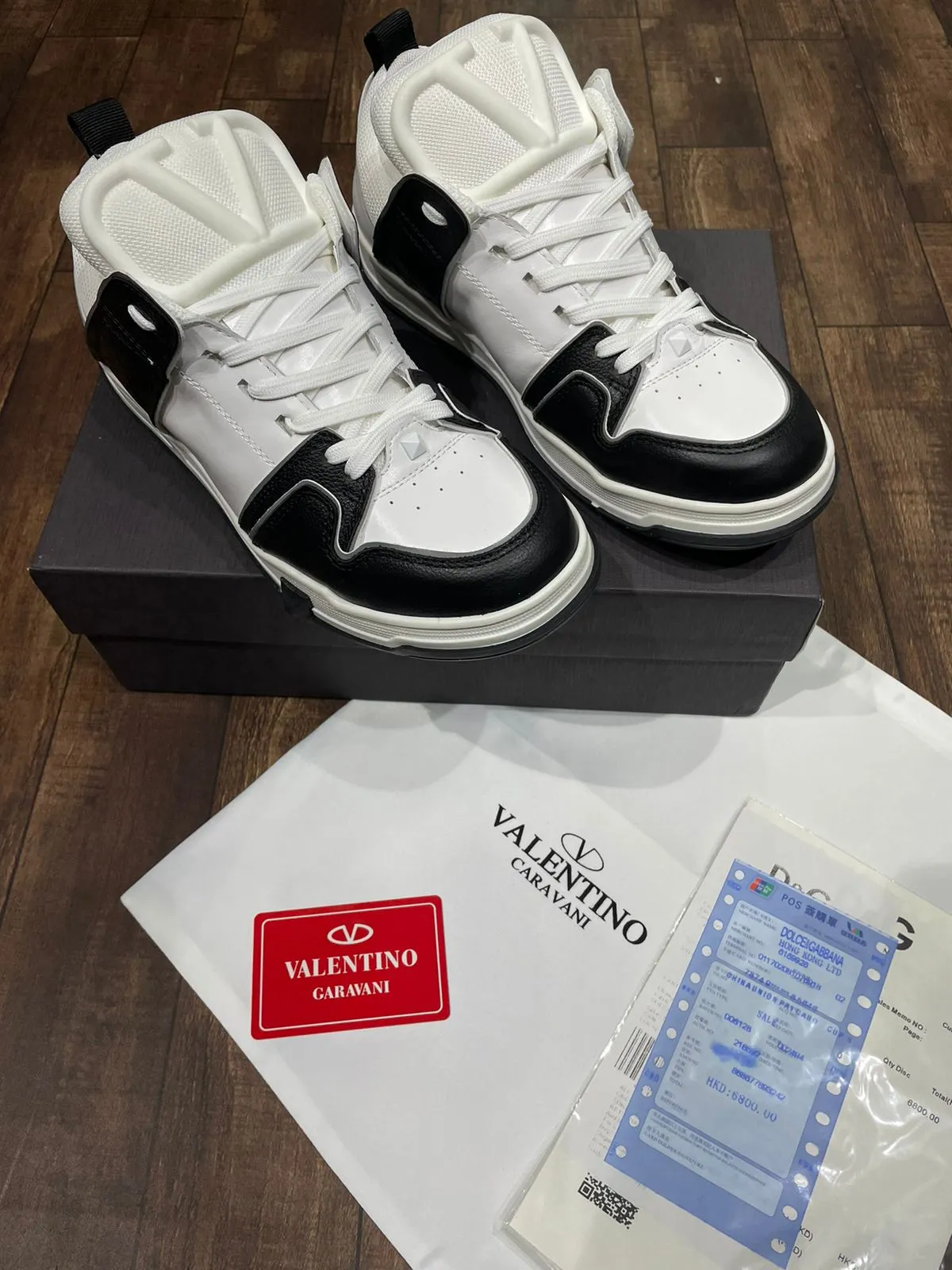 VALENTINO || Garavani Open Skate Low Top Trainers Sneaker