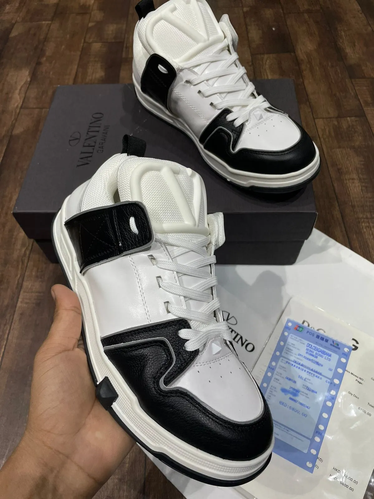 VALENTINO || Garavani Open Skate Low Top Trainers Sneaker