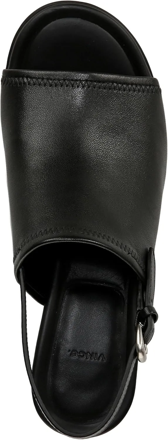 Vince Womens Jana Slingback Heeled Sandal