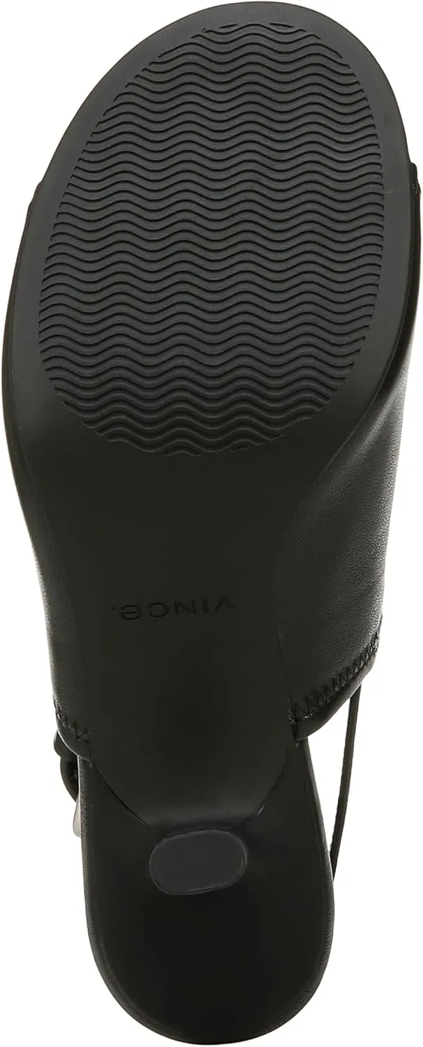 Vince Womens Jana Slingback Heeled Sandal
