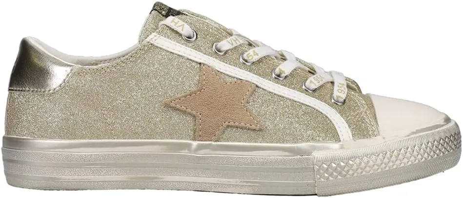 Vintage Havana Women's Alive Sneaker, Gold, 6.5