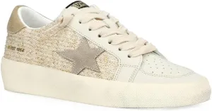 VINTAGE HAVANA Women's Reflex Sneaker, Natural/Gold, 8