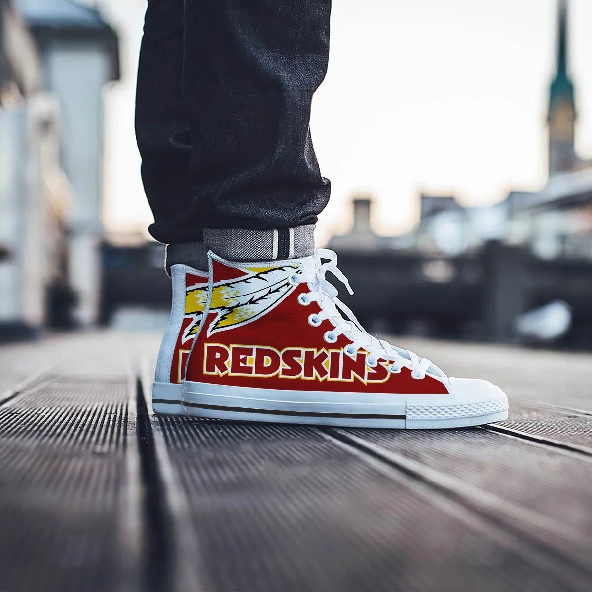 washington redskins mens high top sneakers high top