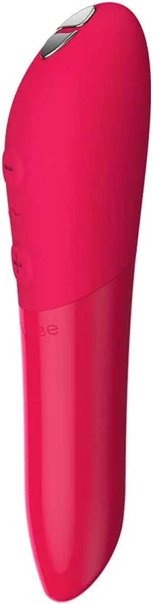 We-Vibe Tango X Bullet Vibrator Sex Toy | Adult Toys for Women & Couples | Vibrating Device for Her | Mini Clitoris Stimulator | 8 Intensity Levels | Gifts for Women | Waterproof | Red