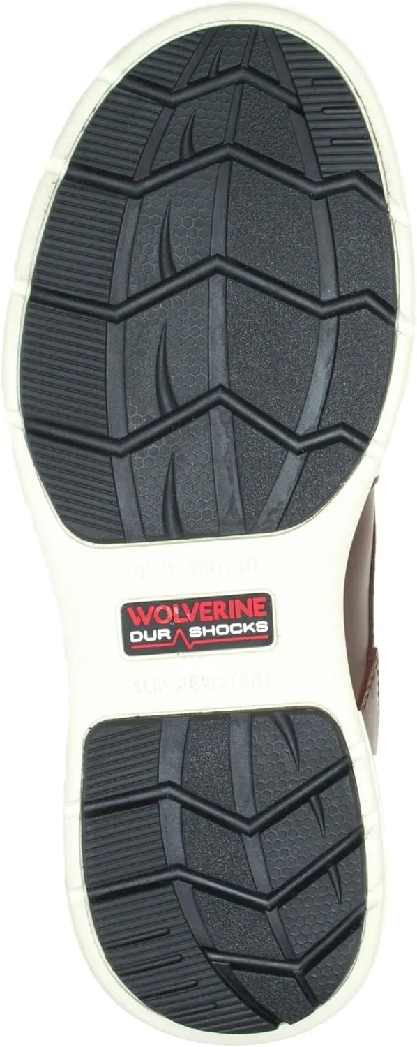 WOLVERINE Men's Kickstart DuraShocks 6" Waterproof Composite Toe Construction Boot
