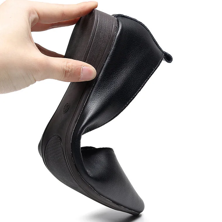 WOMEN POINTED FLAT 4366