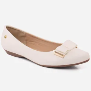 Women "JANA" Pointed Toe Flat Heel Ballerina Shoes