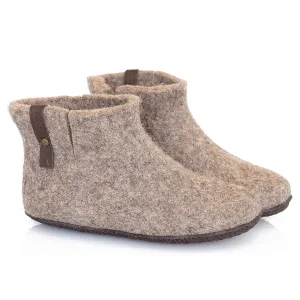 Women's Classic Felted Wool Ankle Boot Slippers - Perfect Mother's Day Gift