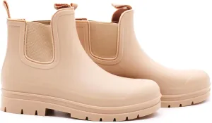 Women's Waterproof Chelsea Boot Ankle Rain Boot