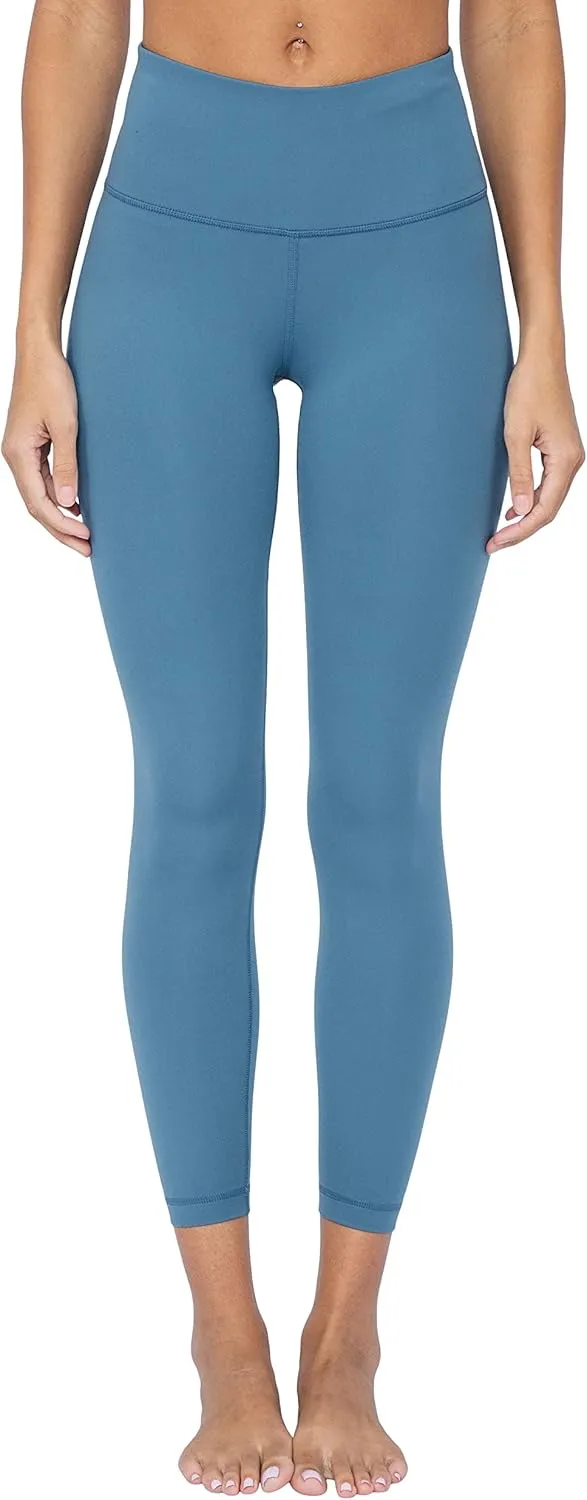 Yogalicious High Waist Ankle Legging Squat Proof Criss Cross V-Back Pant