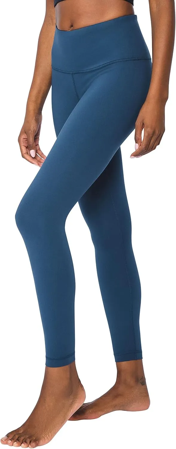 Yogalicious High Waist Squat Proof Criss Cross V-Back Ankle Length Leggings
