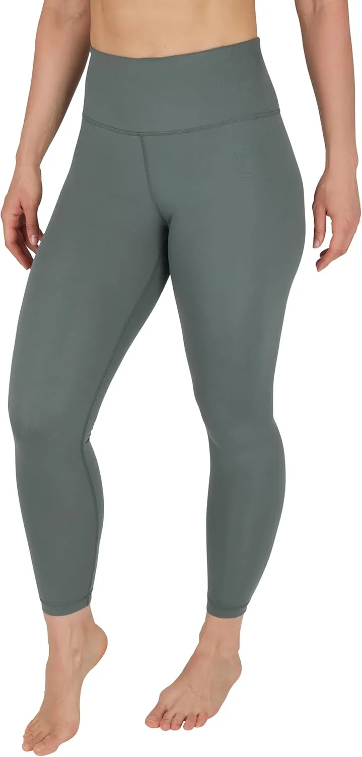 Yogalicious High Waist Squat Proof Criss Cross V-Back Ankle Length Leggings