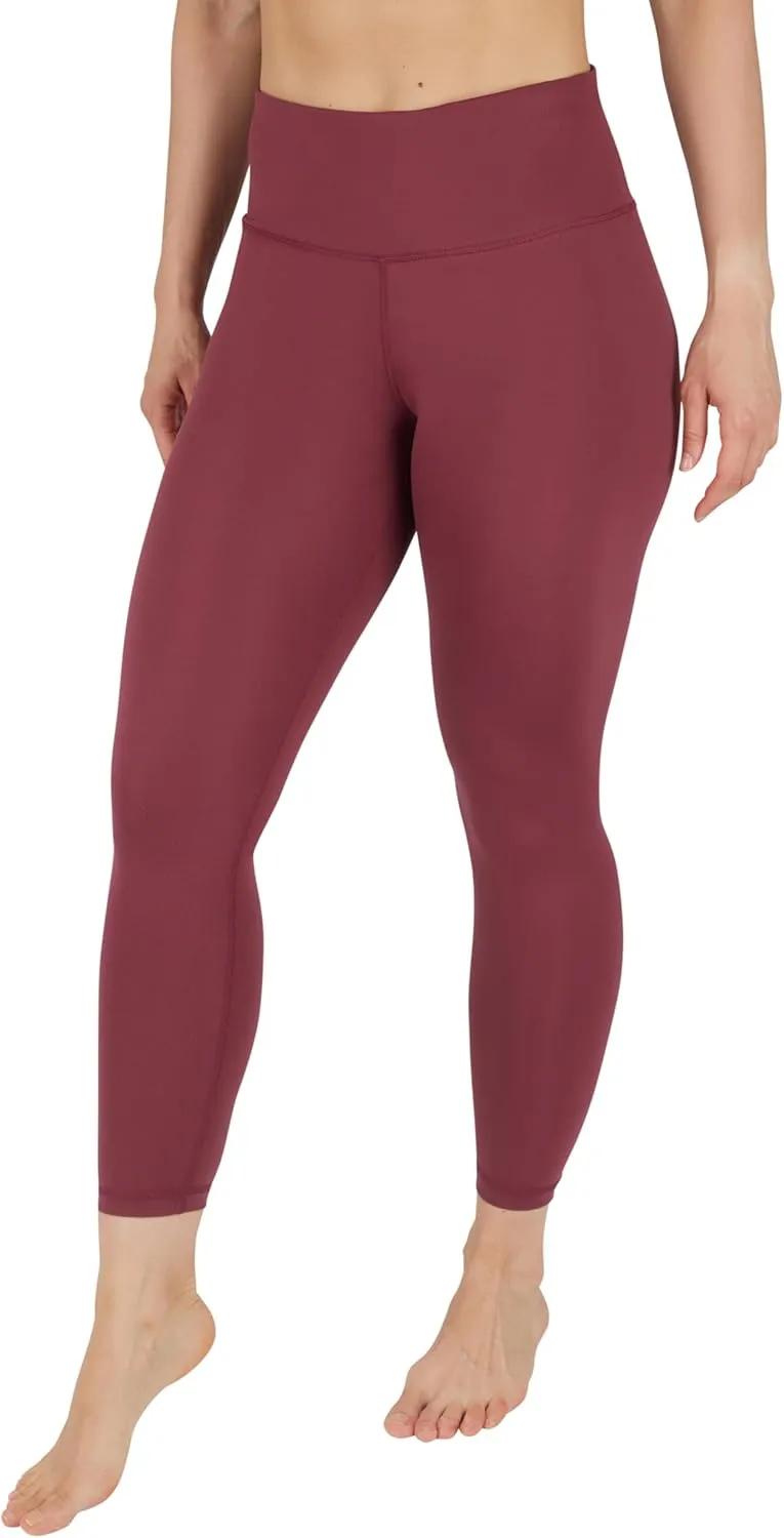 Yogalicious High Waist Squat Proof Criss Cross V-Back Ankle Length Leggings
